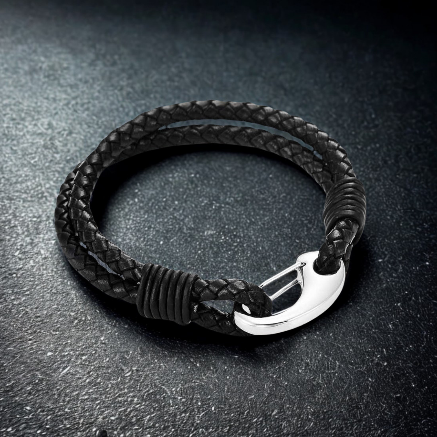 Men's Leather Bracelets — Braided & Cuff | Urban Jewelry
