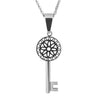 Image of Mystic Realm Key of Zodiac Jewelry Pendant Vintage Necklace