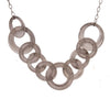 Image of Unique Urban Jewelry Multi Hoops Long Necklace Women Jewelry 33"