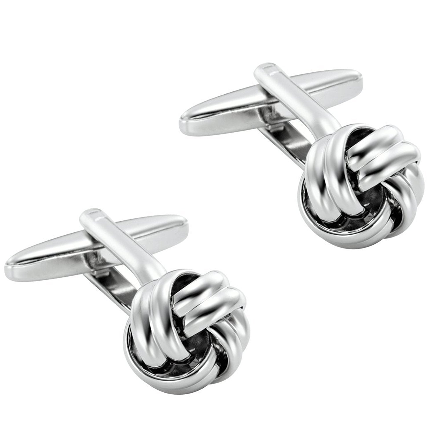 Urban Jewelry Stunning Mens Nautical Knot Stainless Steel Cufflinks