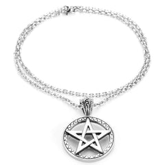 Powerful Pentacle Necklaces Pentagram, Seal of Solomon Pendant (with Branded Gift Box)