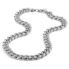 Urban Jewelry Ultra Thick and Wide 316L Stainless Steel Men's Chain Necklace (18,21,23 inches)