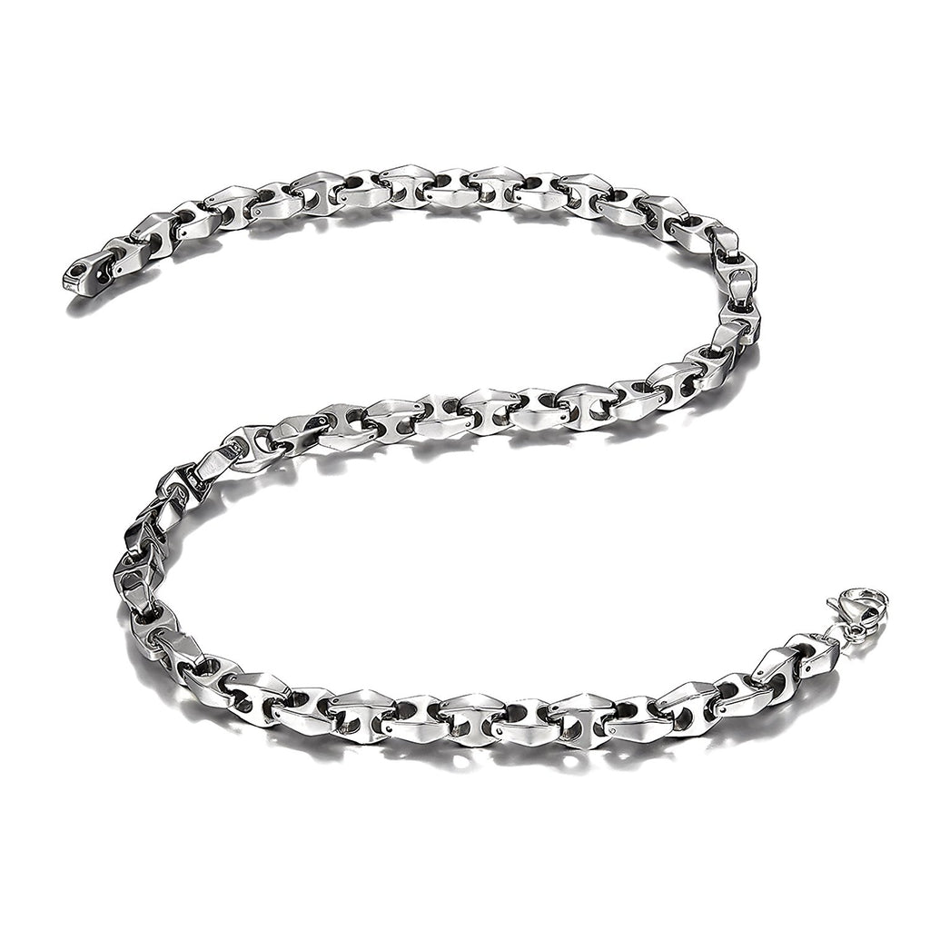 Silver Chain Necklace Urban Men's Jewelry Urban Jewelry