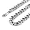 Image of Urban Jewelry Ultra Thick and Wide 316L Stainless Steel Men's Chain Necklace (18,21,23 inches)