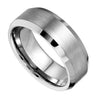 Image of Urban Jewelry Solid Tungsten Silver Color Wedding Engagement Ring Band for Men