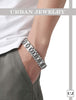 Image of Urban Jewelry Stunning Solid Tungsten Metal Men’s Link Bracelet 8.3 inch (21 cm), 16mm Wide (Heavy, High Polish)